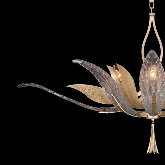 Lily Oblong Chandelier Light 40"