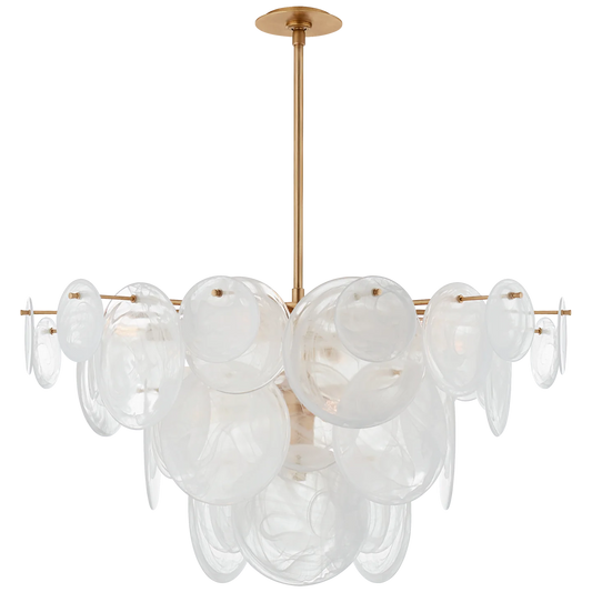 Loire Large Glass Chandelier