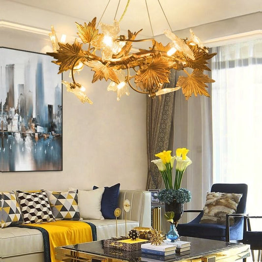 Maple Branch Chandelier