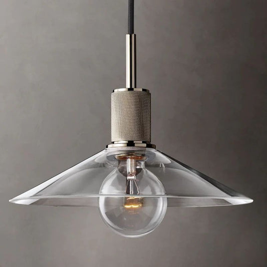 Customized Mechanic Glass Slope Shade Pendant