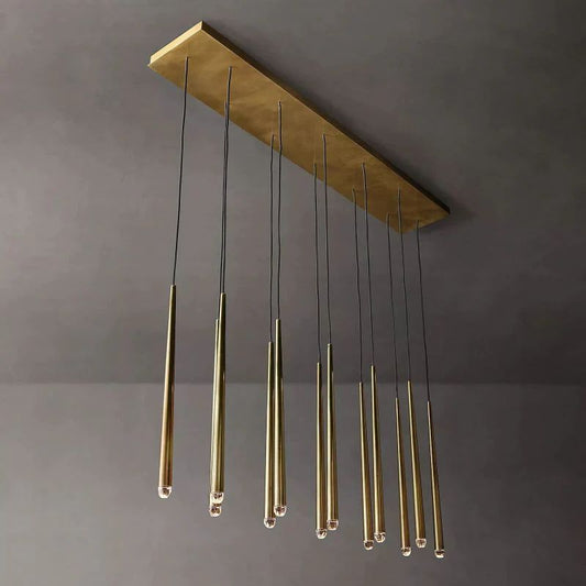 Aquitaine Modern Linear Chandelier 60"