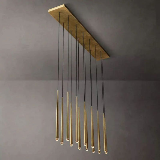 Aquitaine Modern Linear Chandelier 72"