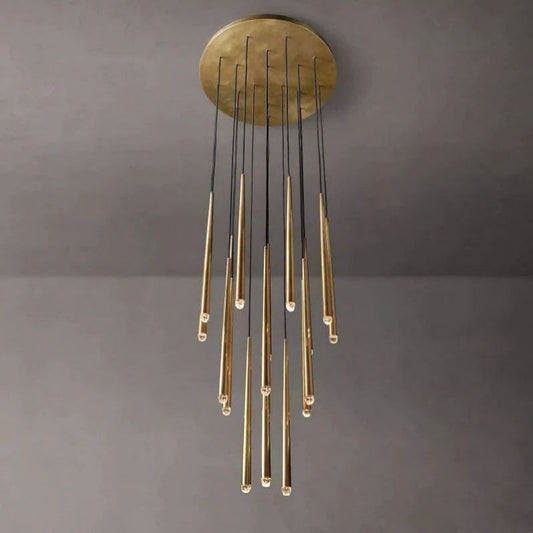 Aquitaine Modern Round Chandelier 30"