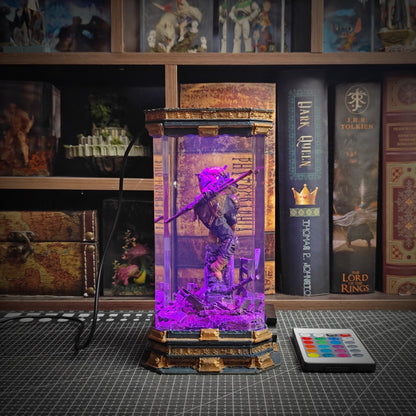 Ronin Resin Lamp - handmade resin lamp