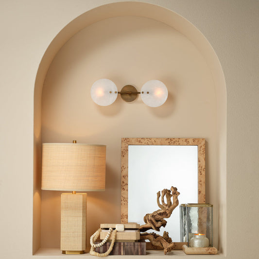 Oracle Alabaster Sconce