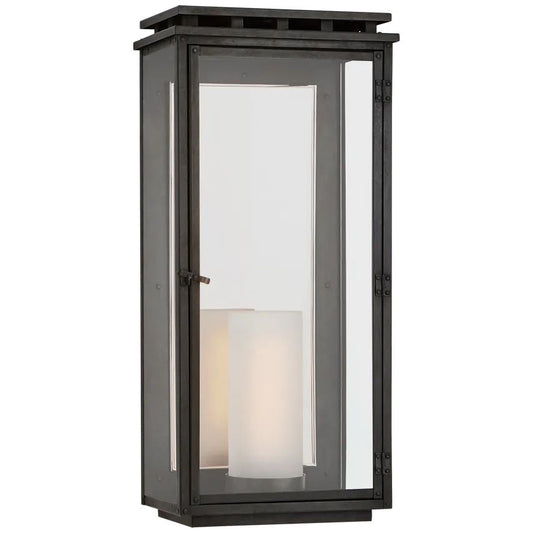 Oakley Large 3/4 Lantern Wall Sconce Outdoor