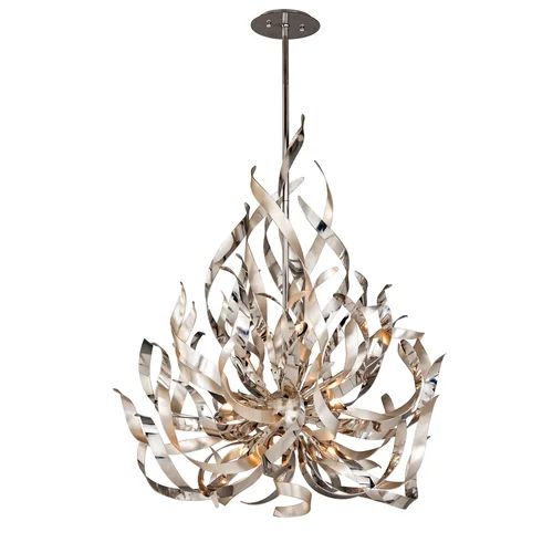 Spring Stream Pendant Chandelier 9 Lights