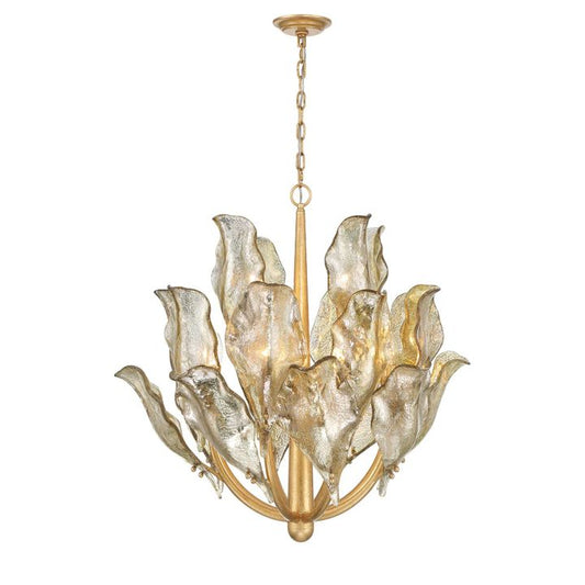 Brindisi Modern Glass Chandelier