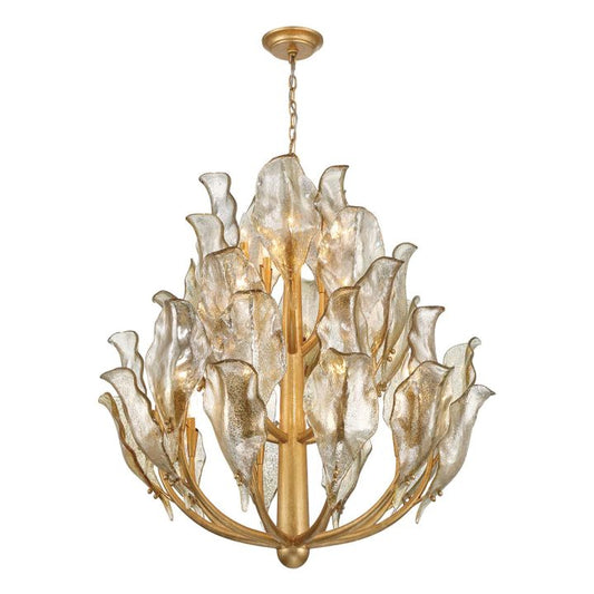 Brindisi Modern Glass Chandelier