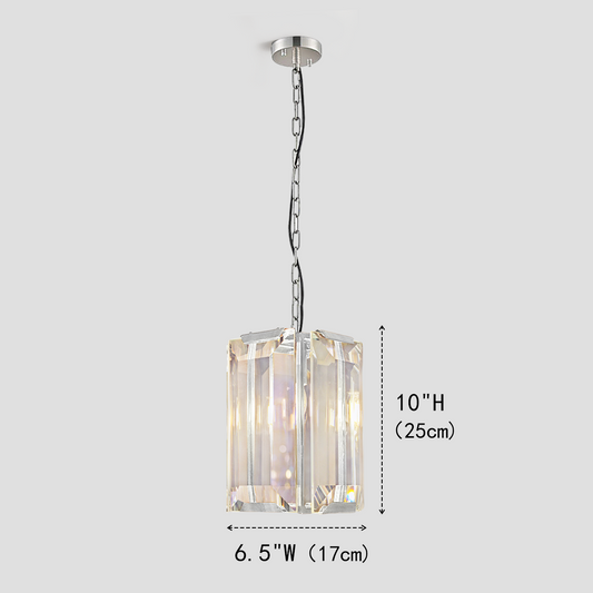 Harly Square Crystal Pendant