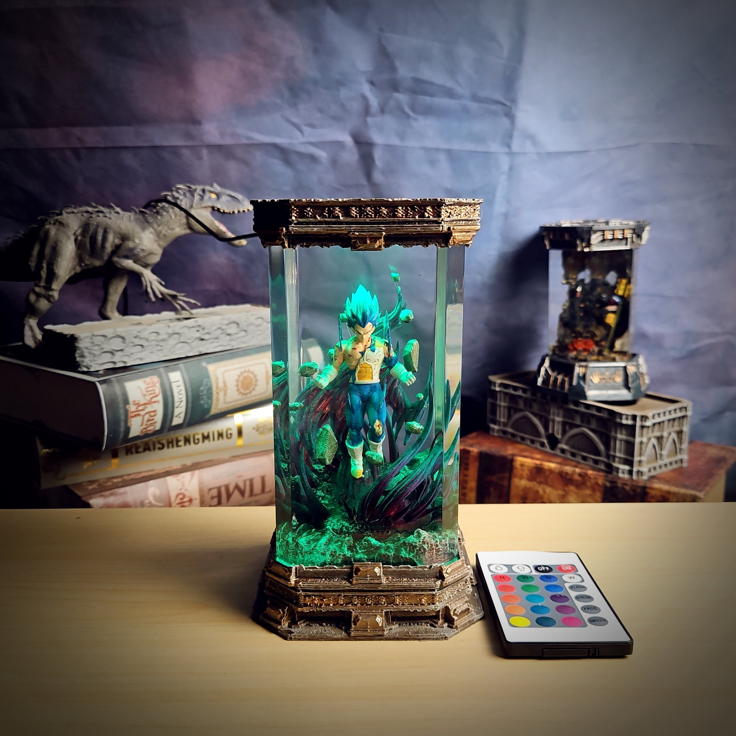 Vegeta Ultra Ego – Dragon Ball Resin Lamp