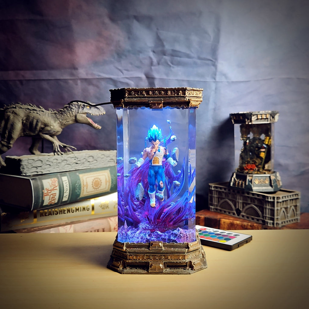 Vegeta Ultra Ego – Dragon Ball Resin Lamp