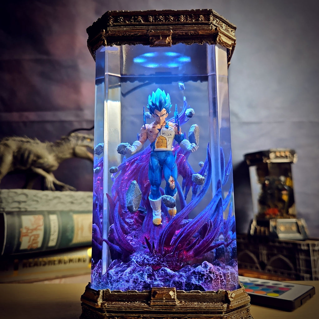 Vegeta Ultra Ego – Dragon Ball Resin Lamp
