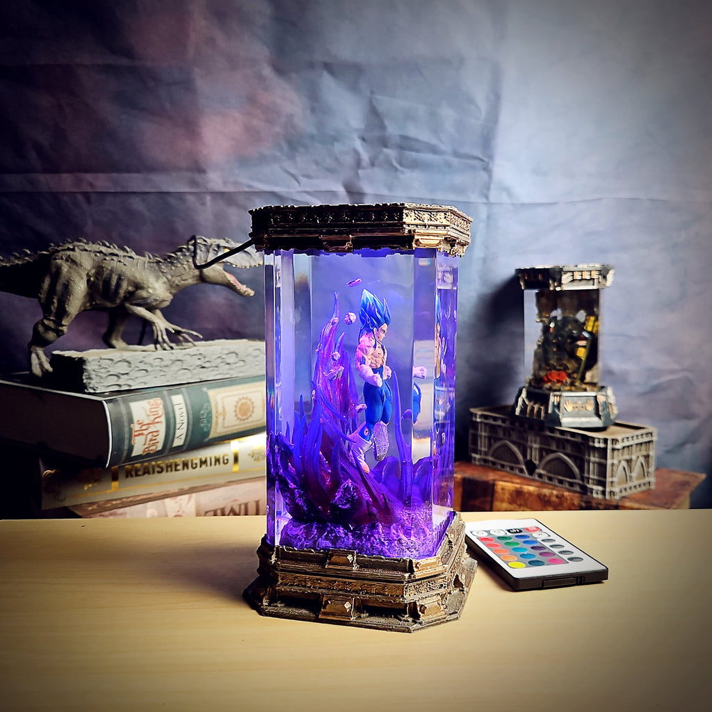 Vegeta Ultra Ego – Dragon Ball Resin Lamp