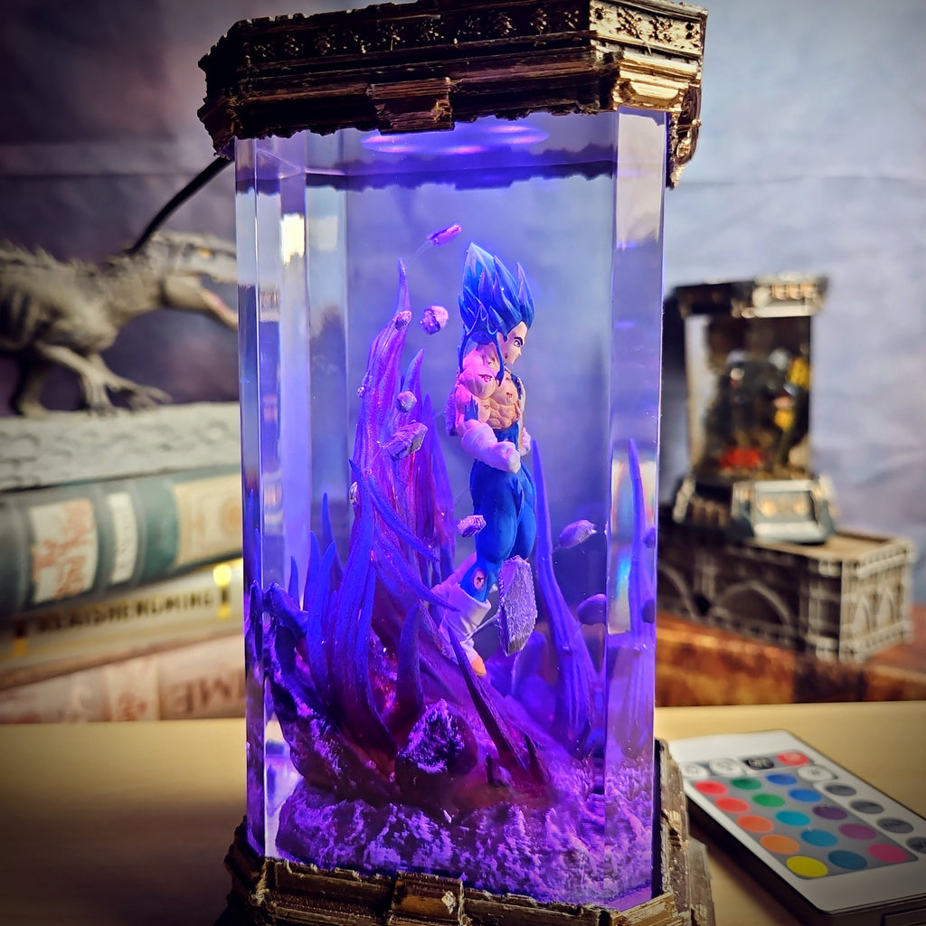 Vegeta Ultra Ego – Dragon Ball Resin Lamp