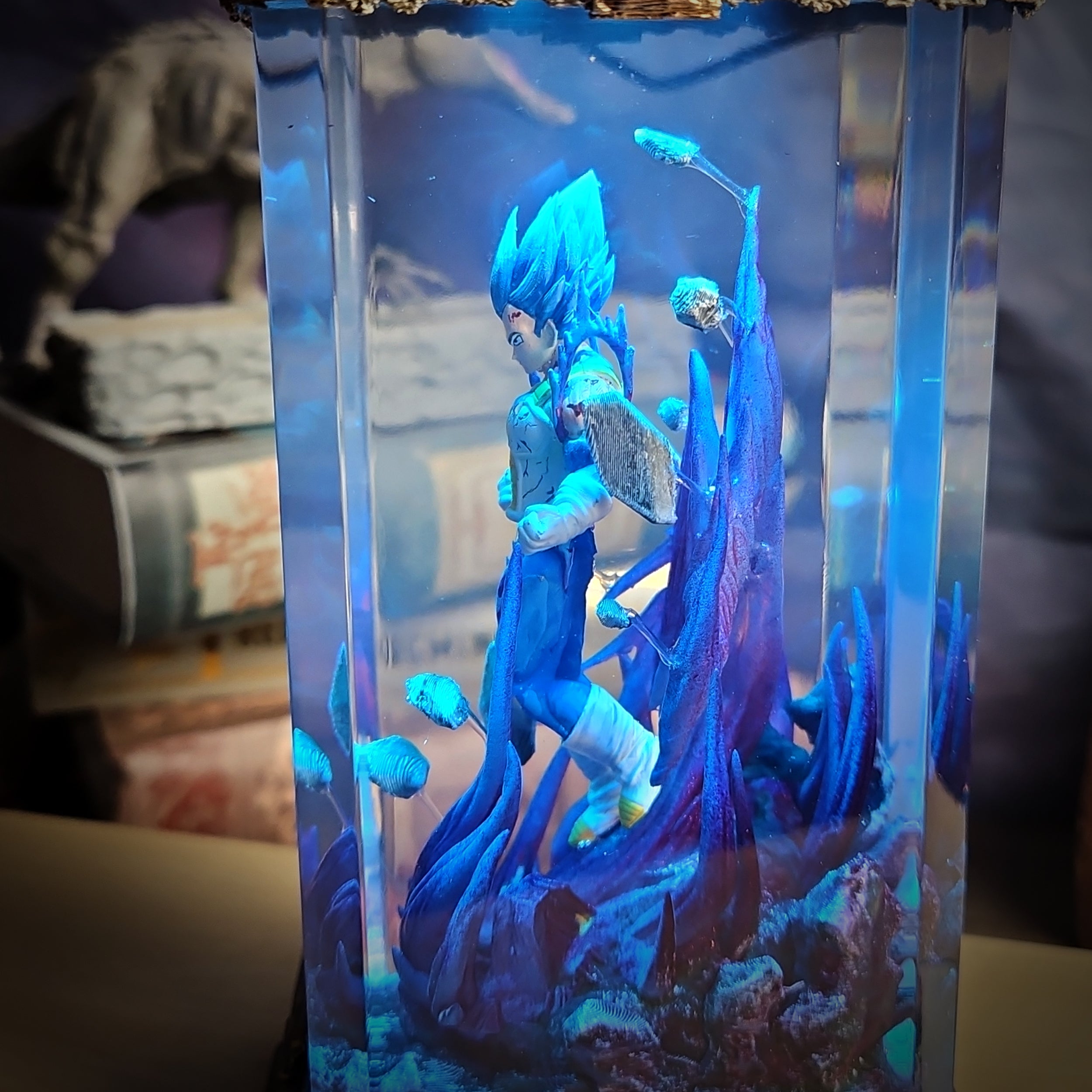 Vegeta Ultra Ego – Dragon Ball Resin Lamp