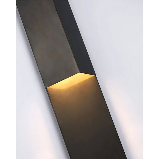 Ignatius 30" Folded Wall Sconce Outdoor