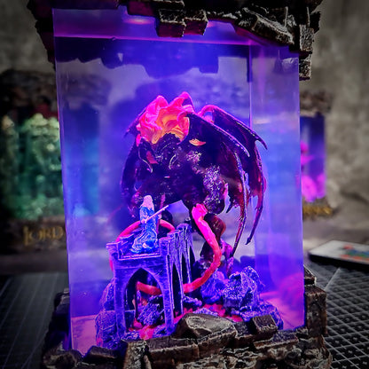 BALROG - handmade resin lamp