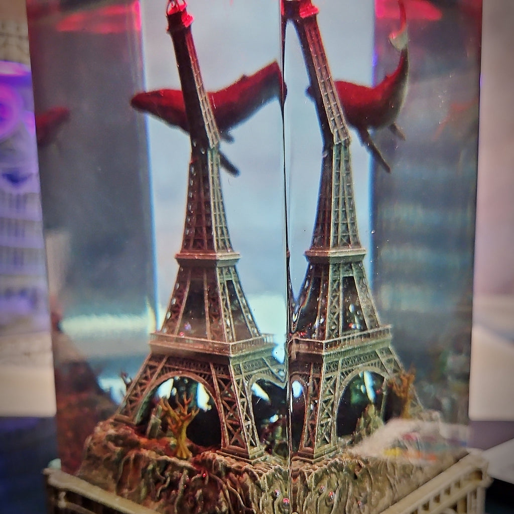 Pari Gothic Resin Lamp - handmade resin lamp