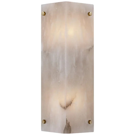 Aerin Clayton Wall Sconce in Alabaster