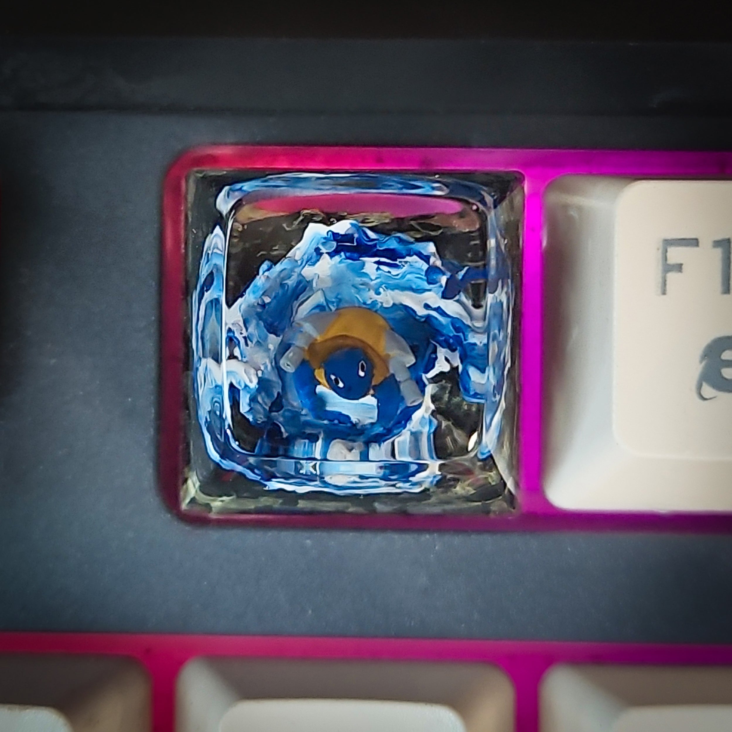 Blastoise New Keycap - handmade resin keycap