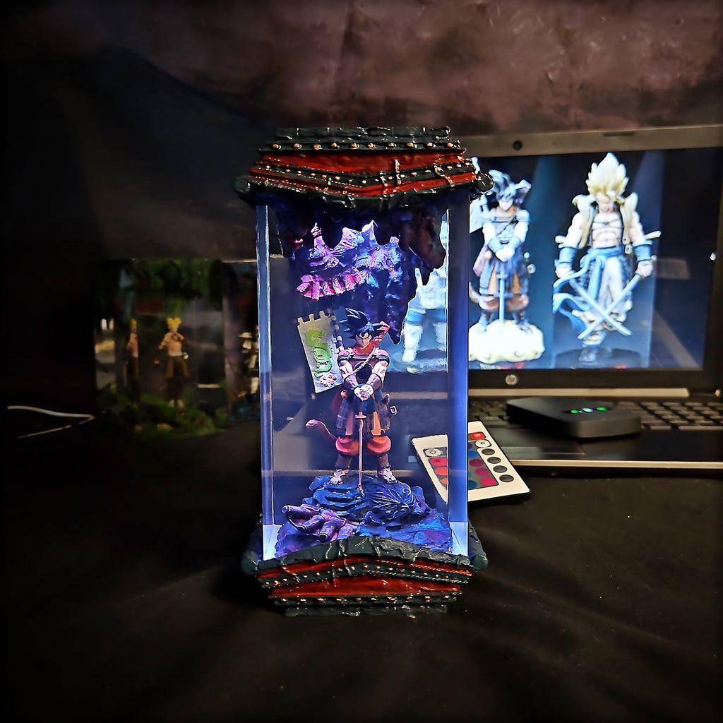 Goku Shogun - Dragon Ball Z Resin Lamp