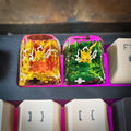 Pikachu Resin Keycap - handmade 1u keycap