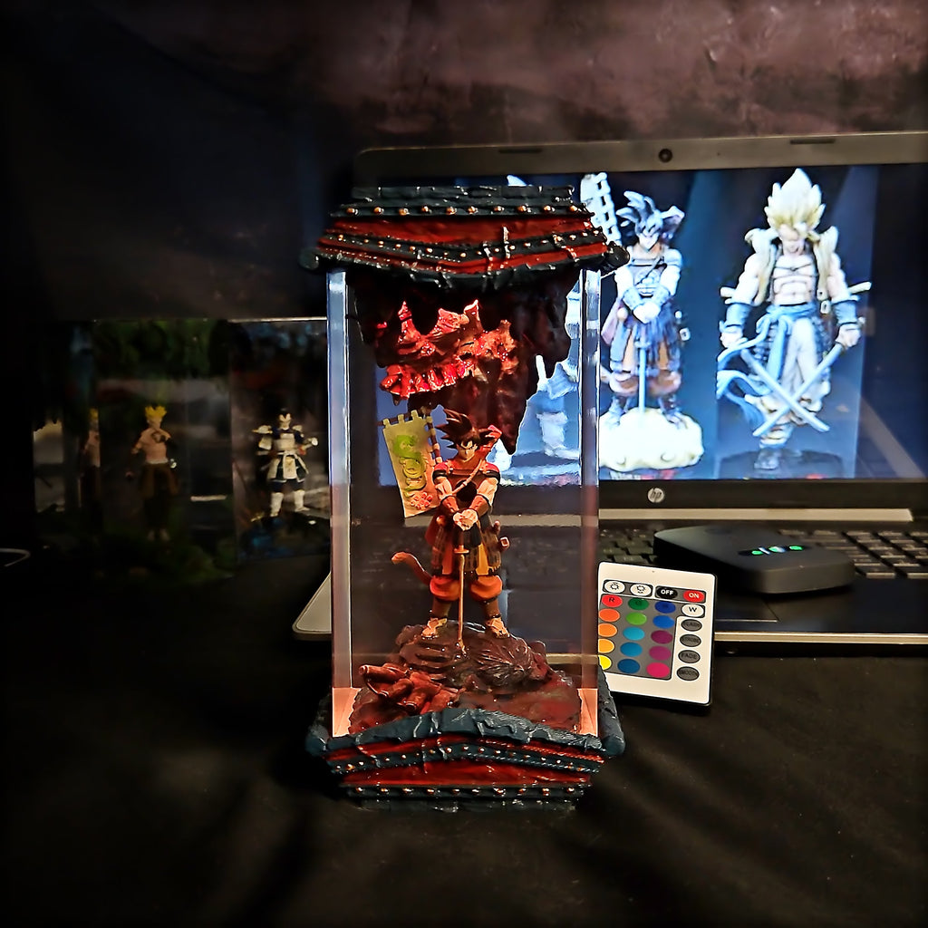 Goku Shogun - Dragon Ball Z Resin Lamp