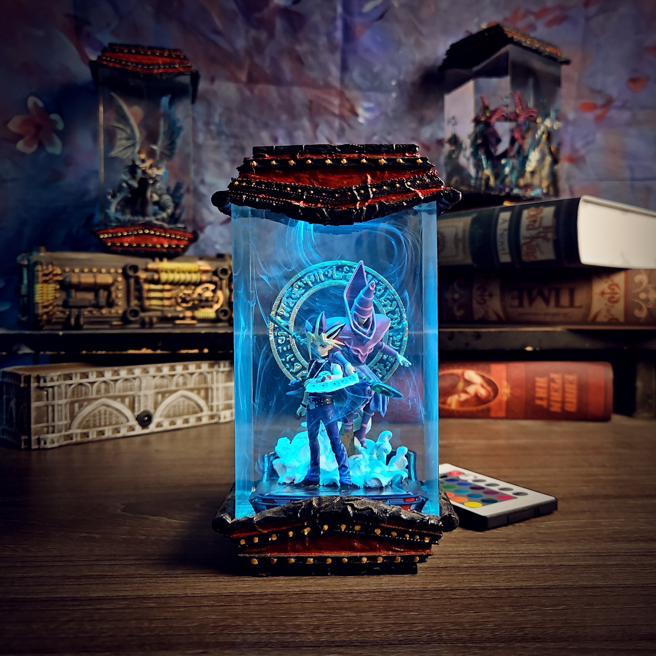 Dark Magician Resin Lamp - handmade resin lamp