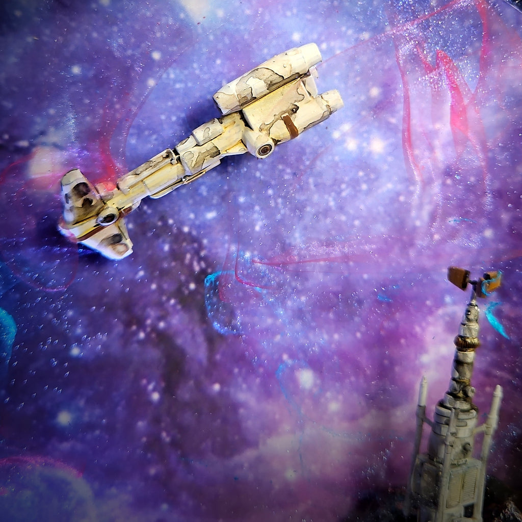 Galaxy Star Wars 2 Resin Lamp - handmade resin lamp