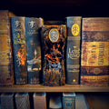 Balrog Book Nook - handmade resin lamp