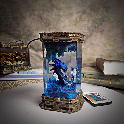 Baron Nashor Resin Lamp - handmade resin lamp
