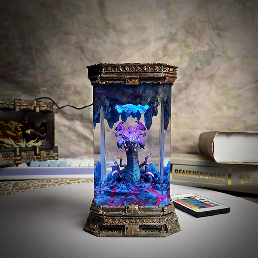 Baron Nashor Resin Lamp - handmade resin lamp