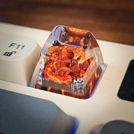 Balrog Keycap - handmade resin keycap