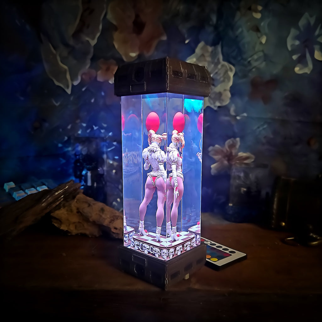 IT Resin Lamp - handmade resin lamp