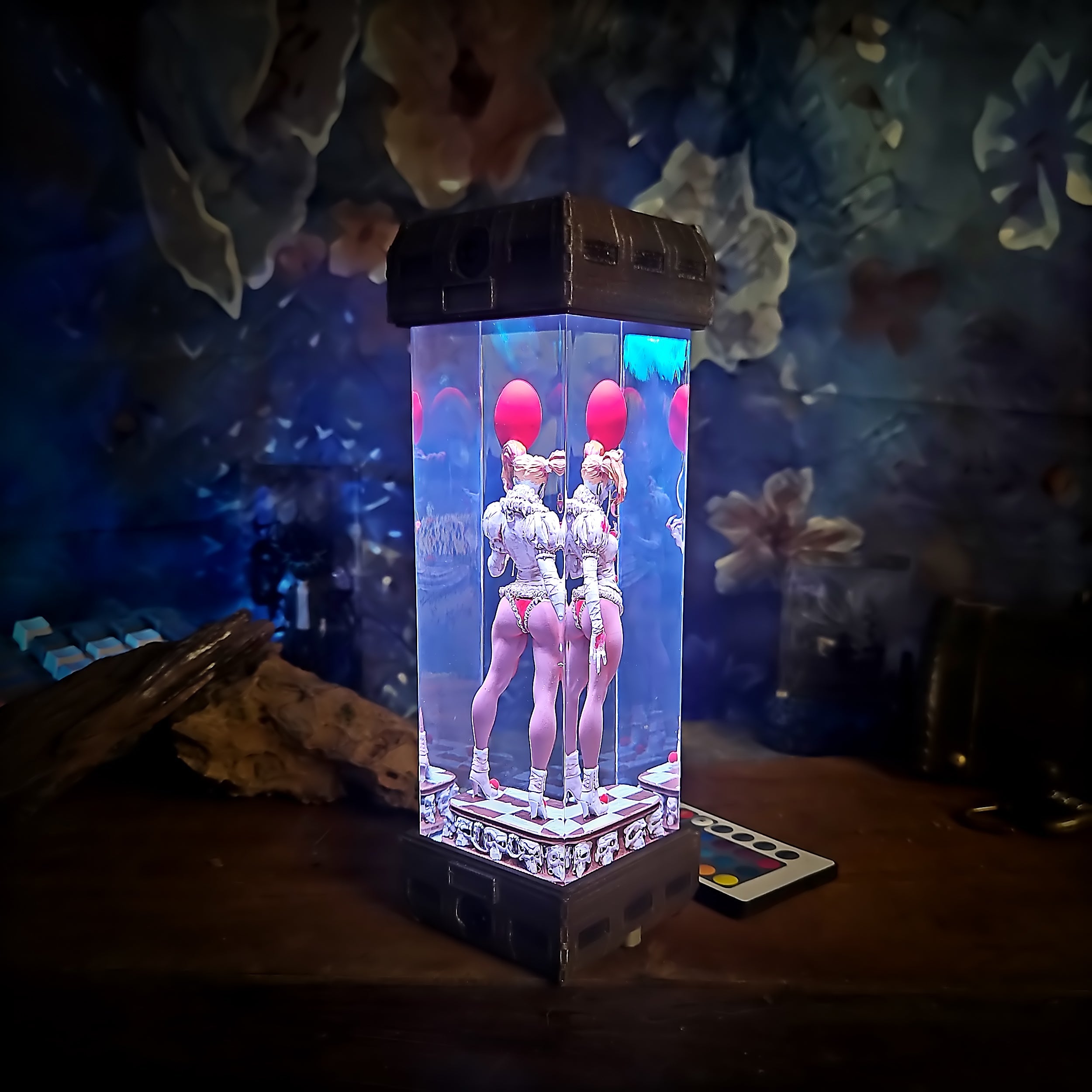 IT Resin Lamp - handmade resin lamp