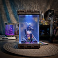 2B V2 - handmade resin lamp