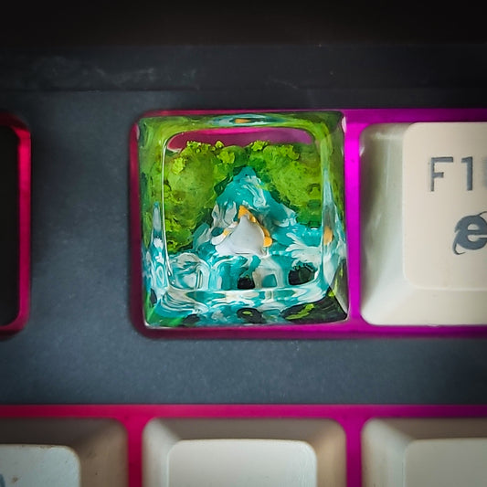 Cubone Keycap - handmade resin keycap