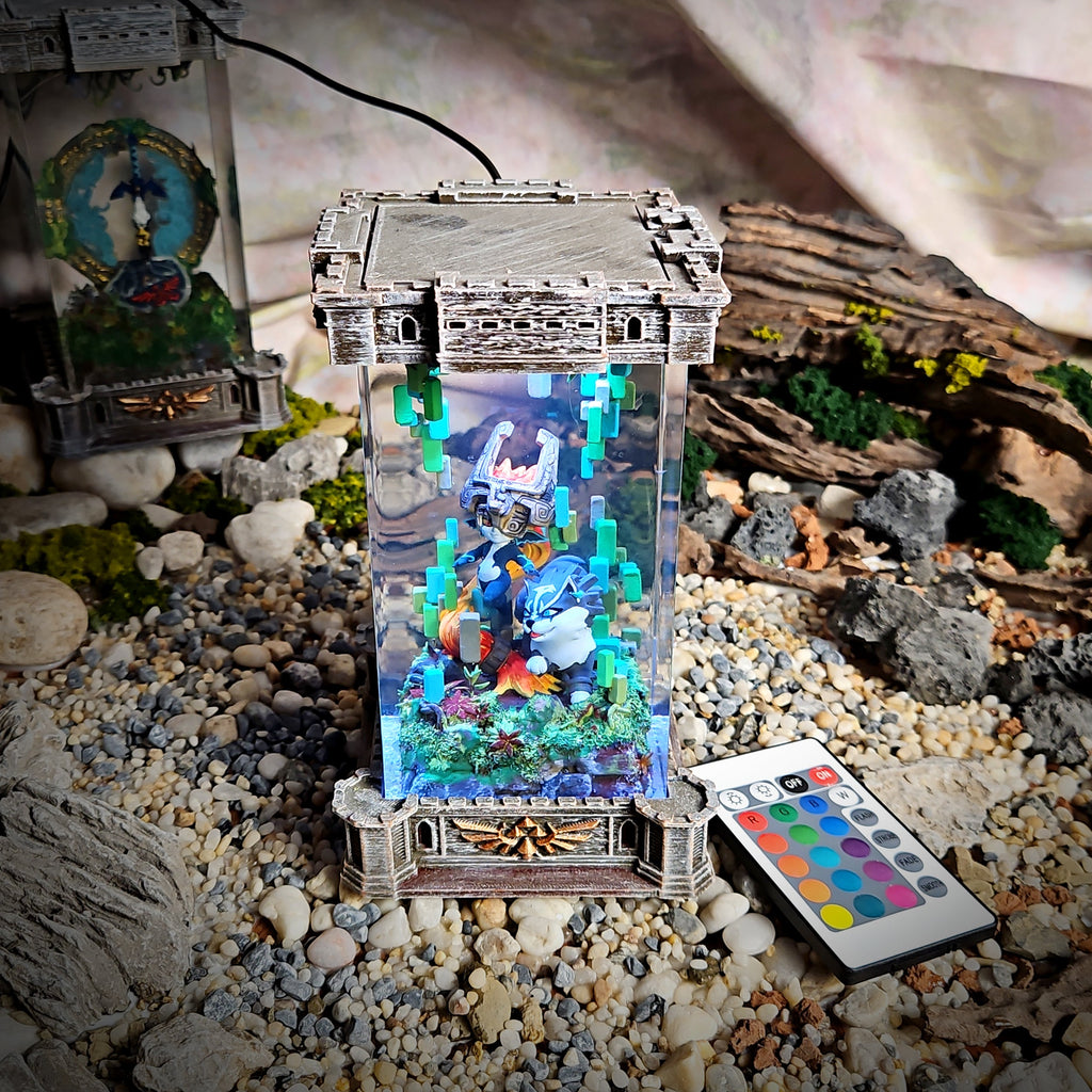 Midna Resin Lamp - handmade resin lamp