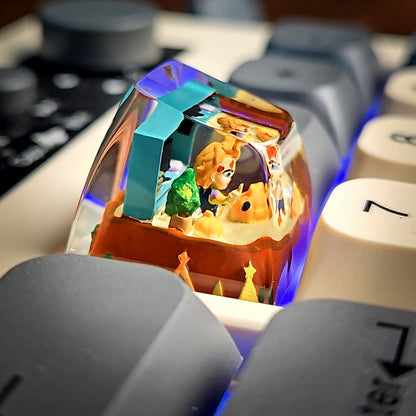 Chucky Keycap - handmade resin keycap