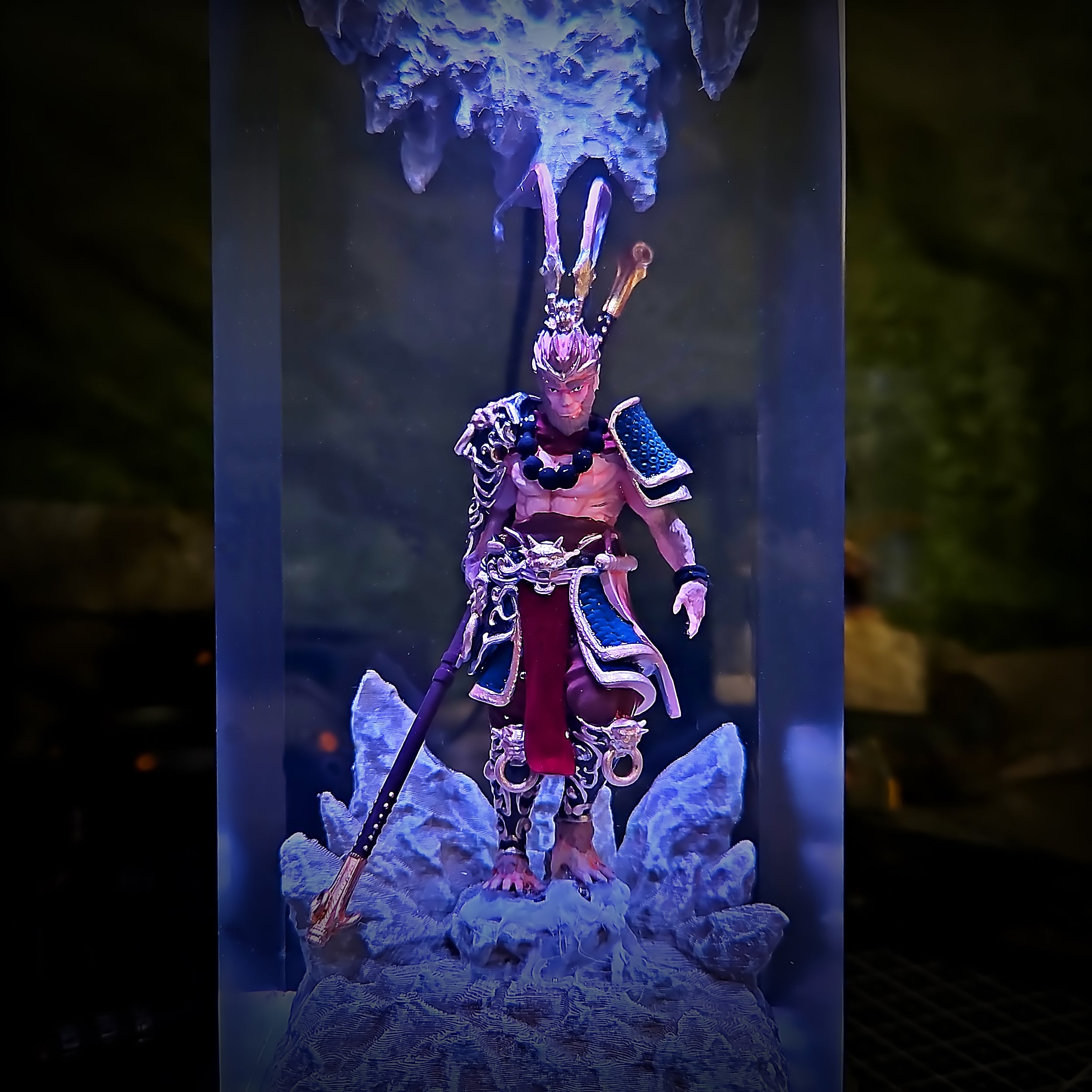 Wukong V1 Resin Lamp - handmade resin lamp