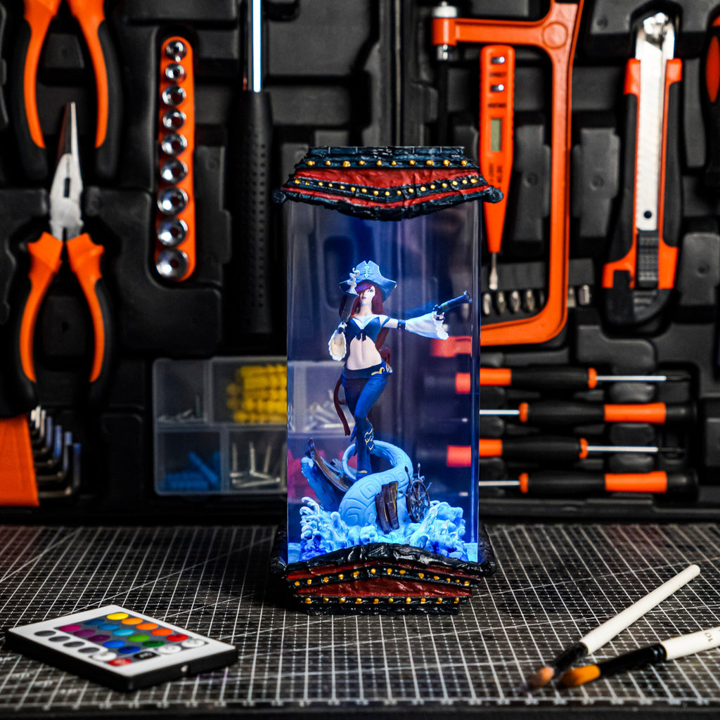 Miss Fortune LOL Resin Lamp