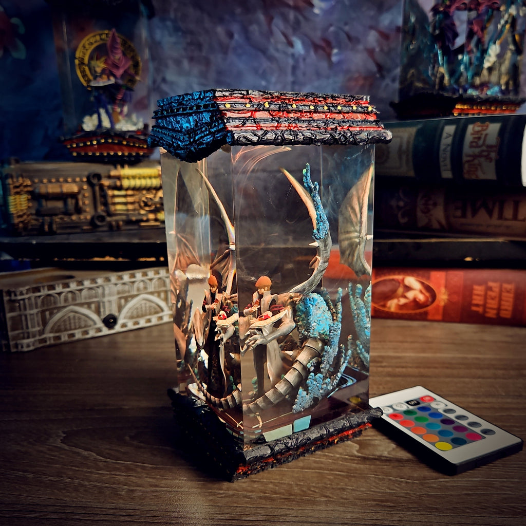 Kaiba Resin Lamp - handmade resin lamp