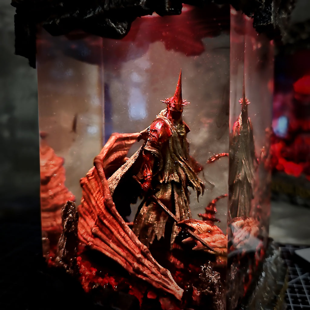ANGMAR Resin Lamp - handmade resin lamp