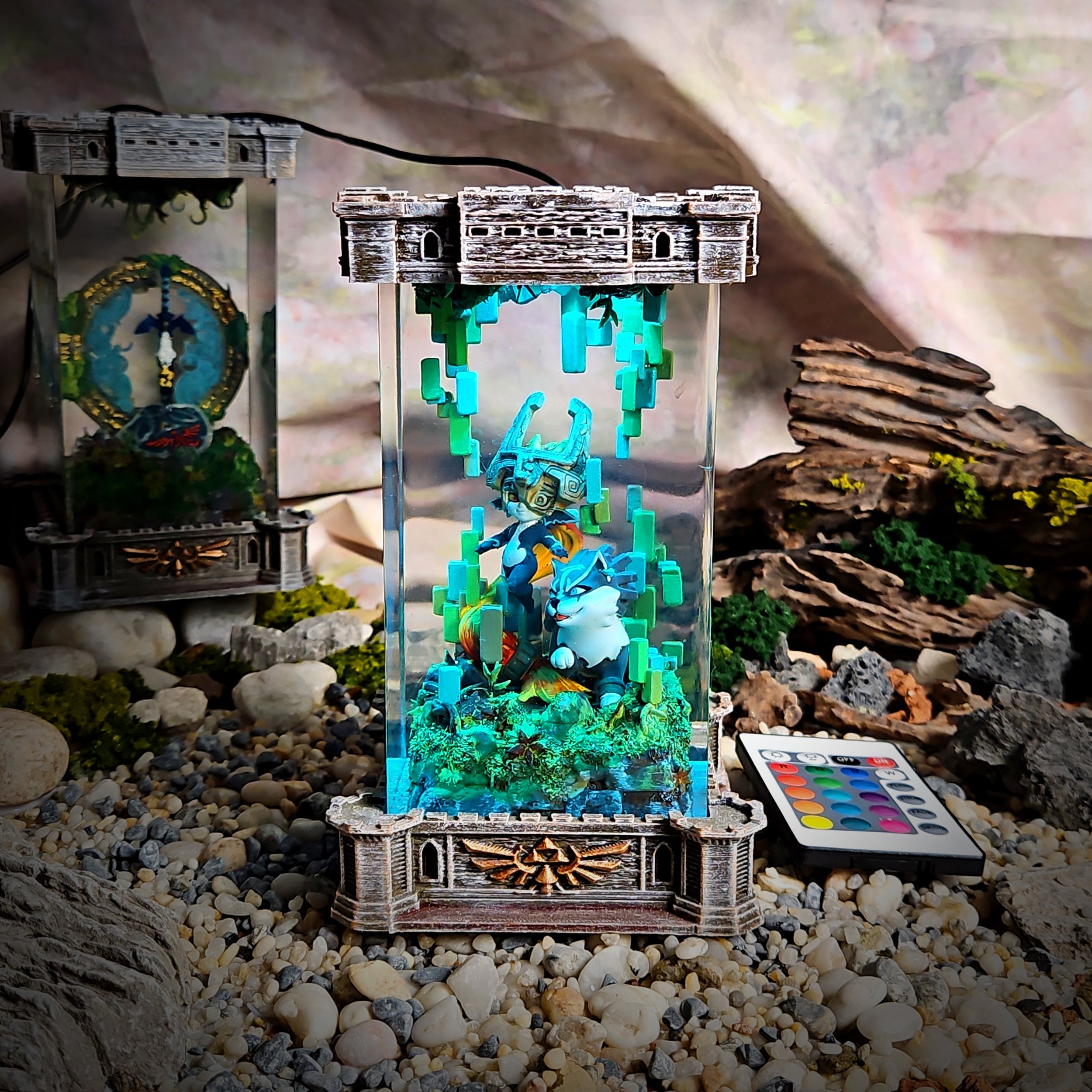 Midna Resin Lamp - handmade resin lamp