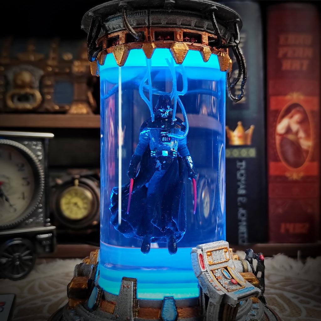 Darth Vader Lab Star Wars Lamp - handmade resin lamp