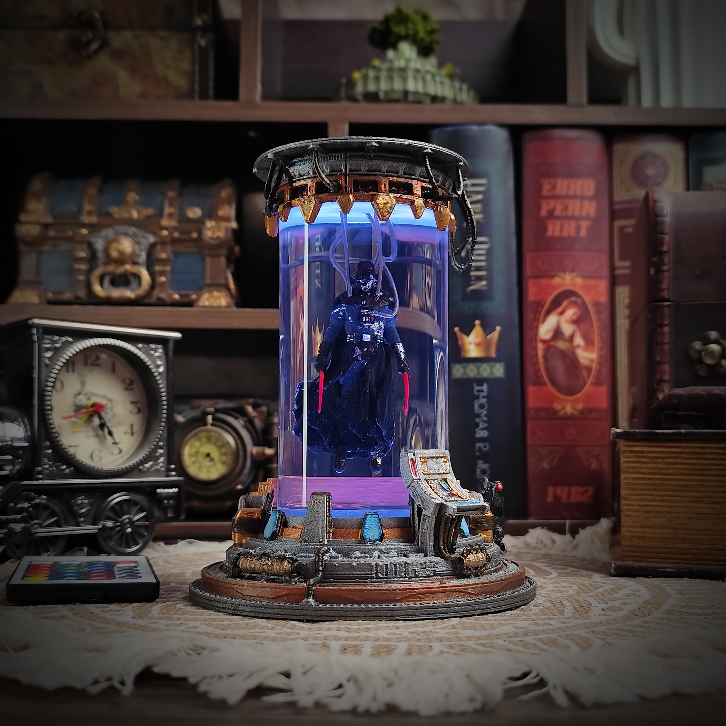 Darth Vader Lab Star Wars Lamp - handmade resin lamp
