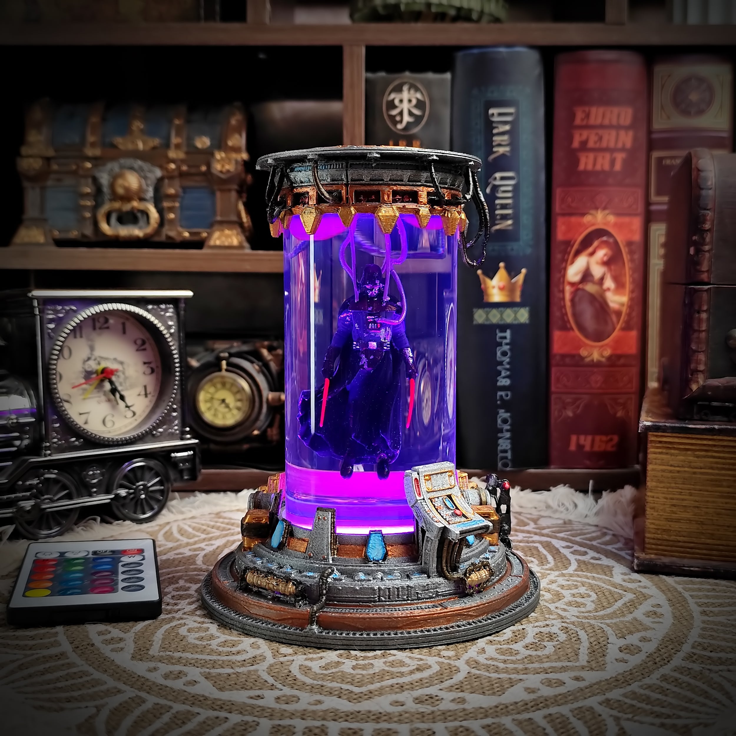 Darth Vader Lab Star Wars Lamp - handmade resin lamp