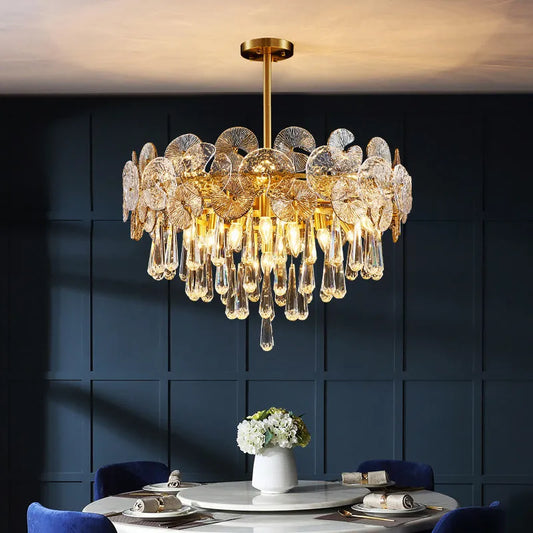 Postmodern Luxury Crystal Chandelier