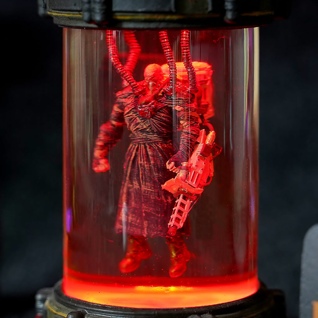 Biolab Nemesis - Resident Evil Resin Lamp - handmade resin lamp